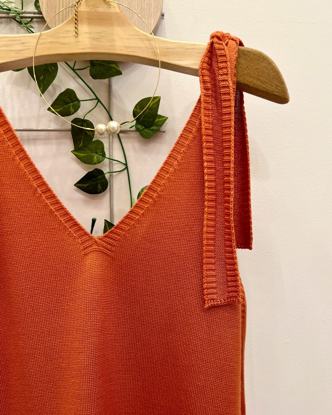 Vestido Tricot Evasê com Laço - Ibiza