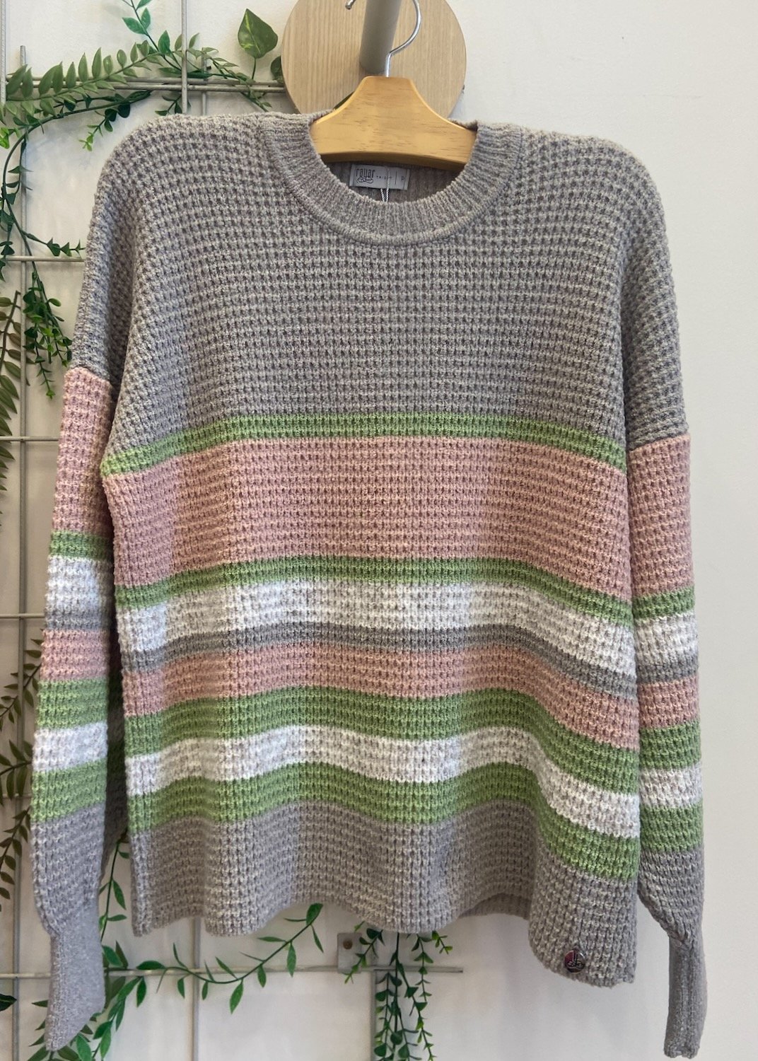 Blusa Tricot Listras Coloridas - Bella