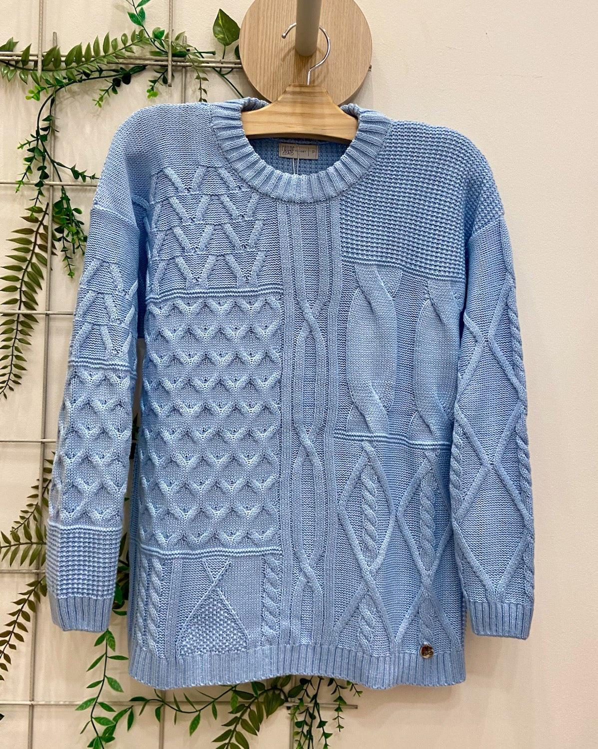 Blusa Tricot Blocos de Tramas - Raquel