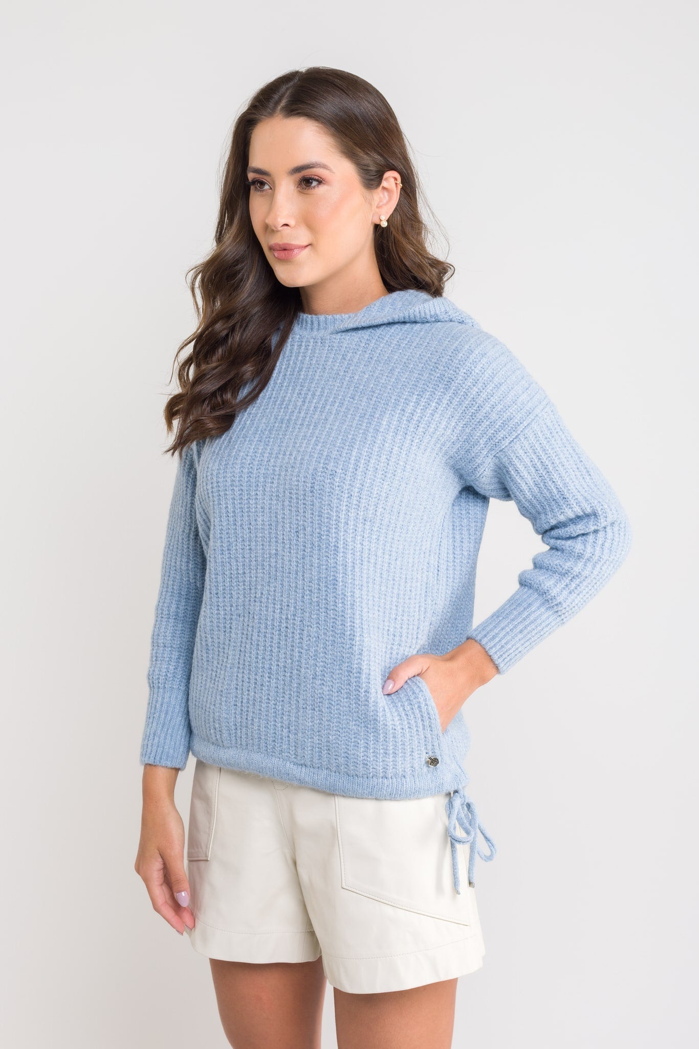 Blusa Tricot Canguru - Lorena