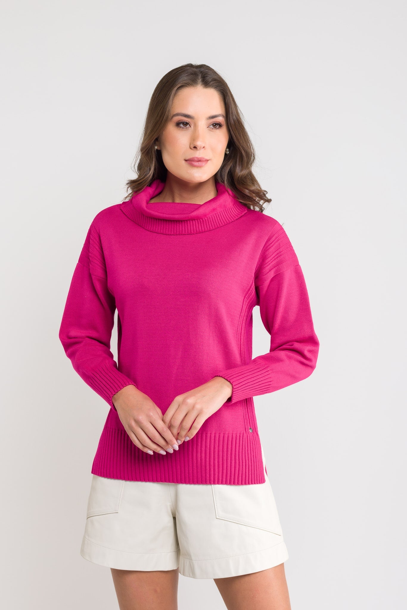 Blusa Tricot gola boba - Sabrina