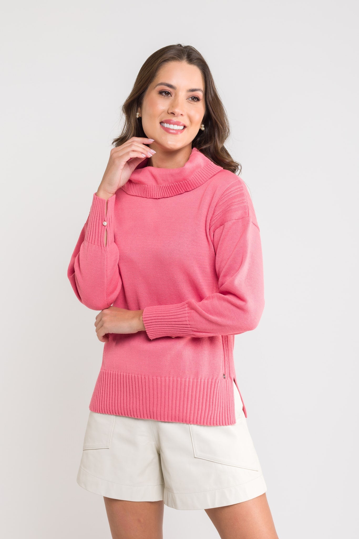 Blusa Tricot gola boba - Sabrina